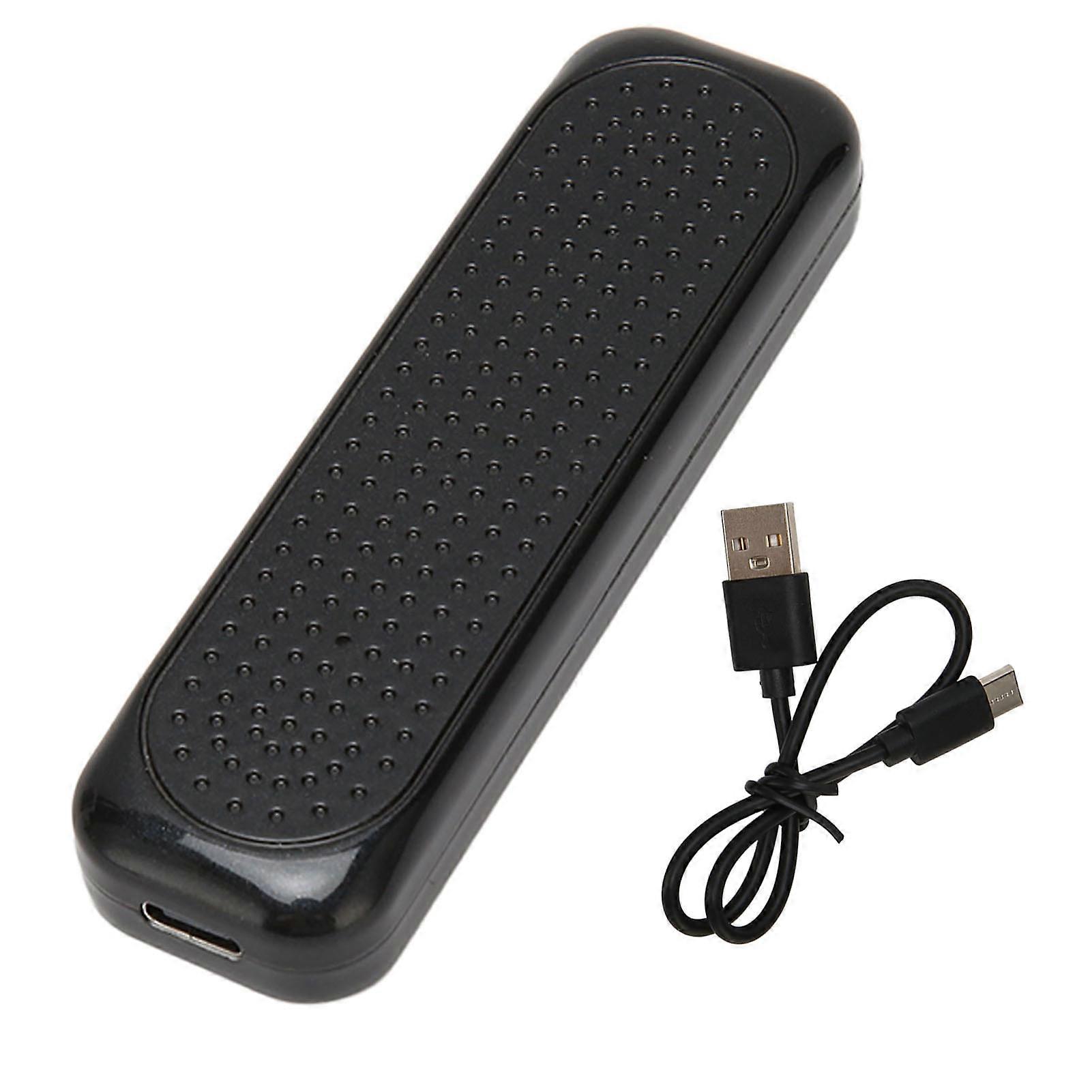 Sound Therapy Remote Control, Infrared Quartz Heater Inspired Design, Black, Over 8 Hours Battery Life, Convenient Back Hook