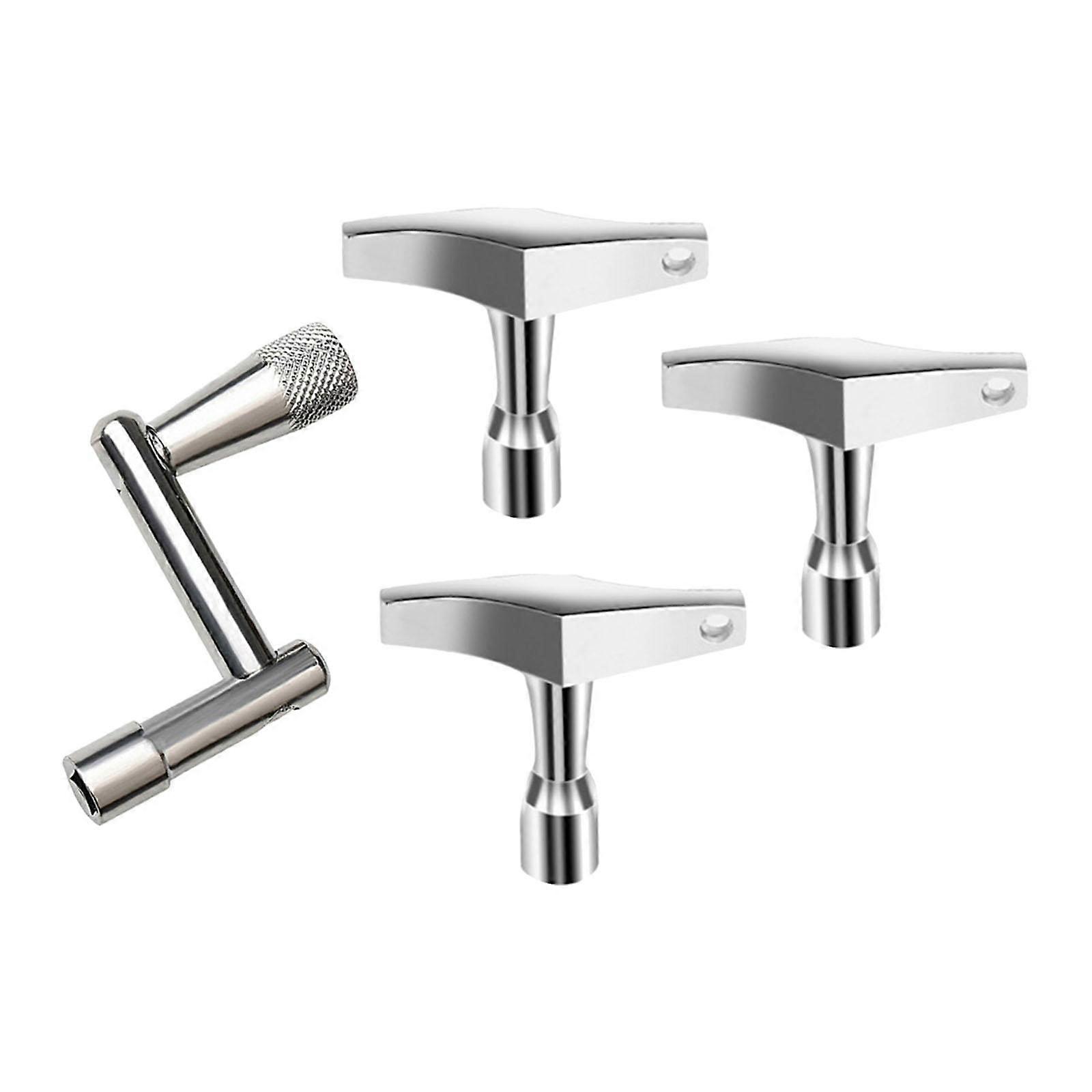 4Pcs Drum Keys Hand Tool Multiuse Hardware Portable Drum Accessory Continuous