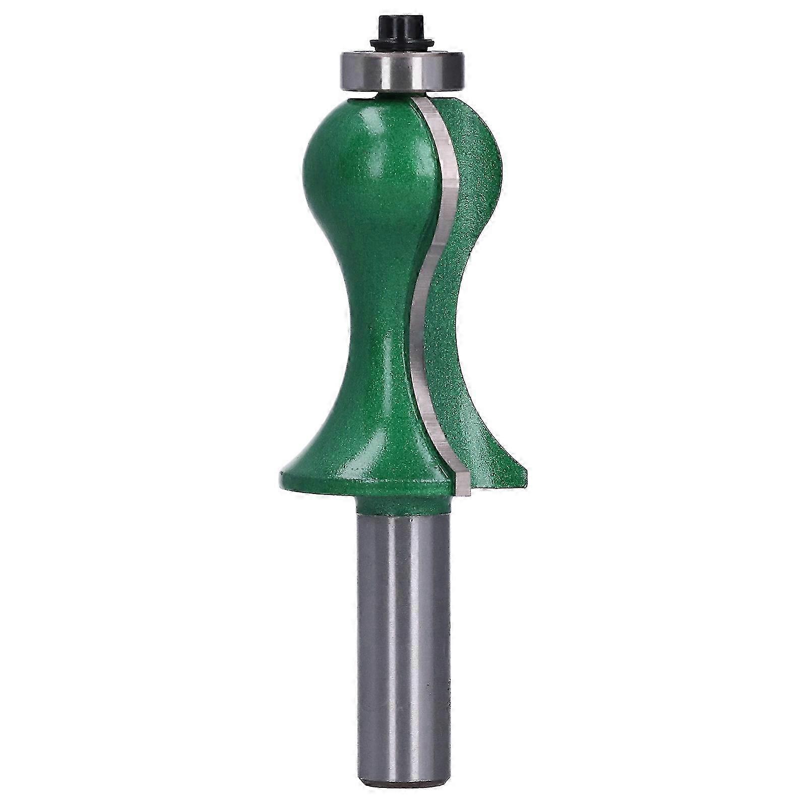 12mm Shank Half Round Wood Router Bit Flute Line Woodworking Tool Milling Cutter