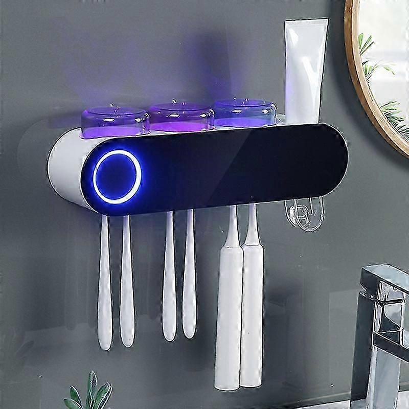 Toothbrush Holders For Bathrooms, Uv Toothbrush Sanitizer