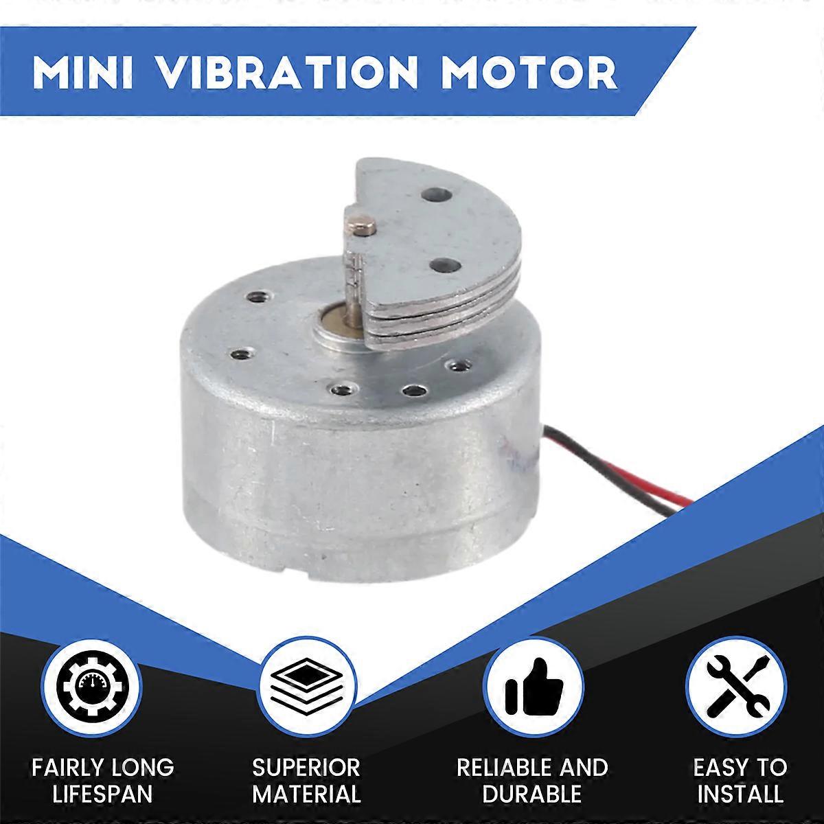 2Pcs Mini Vibration Motor 3500RPM DC 1.5-6V for Game Joystick