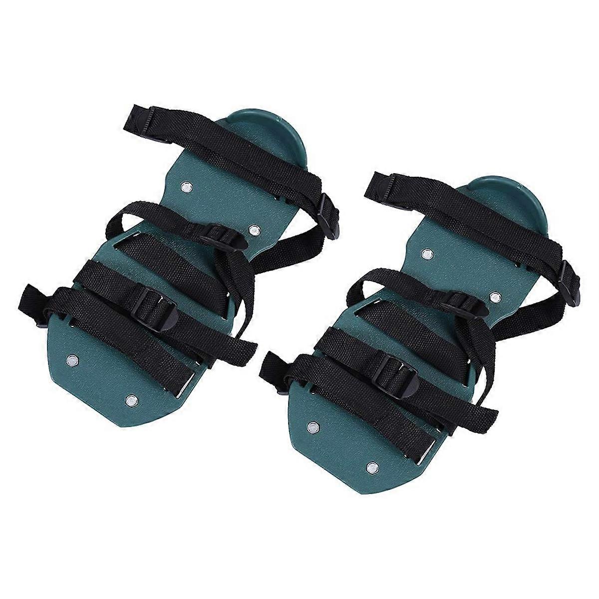 1 Pair of Lawn Aerator Shoes,Lawn Soil Loosening Aerator Spiked Shoes