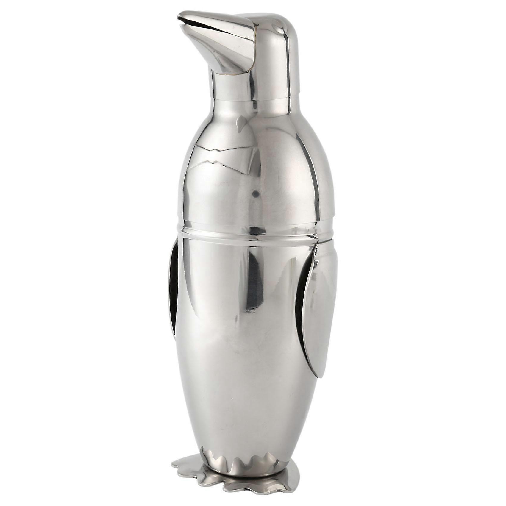 Penguin Stainless Steel Bar Bartender Drink Mixer Shaker Pot