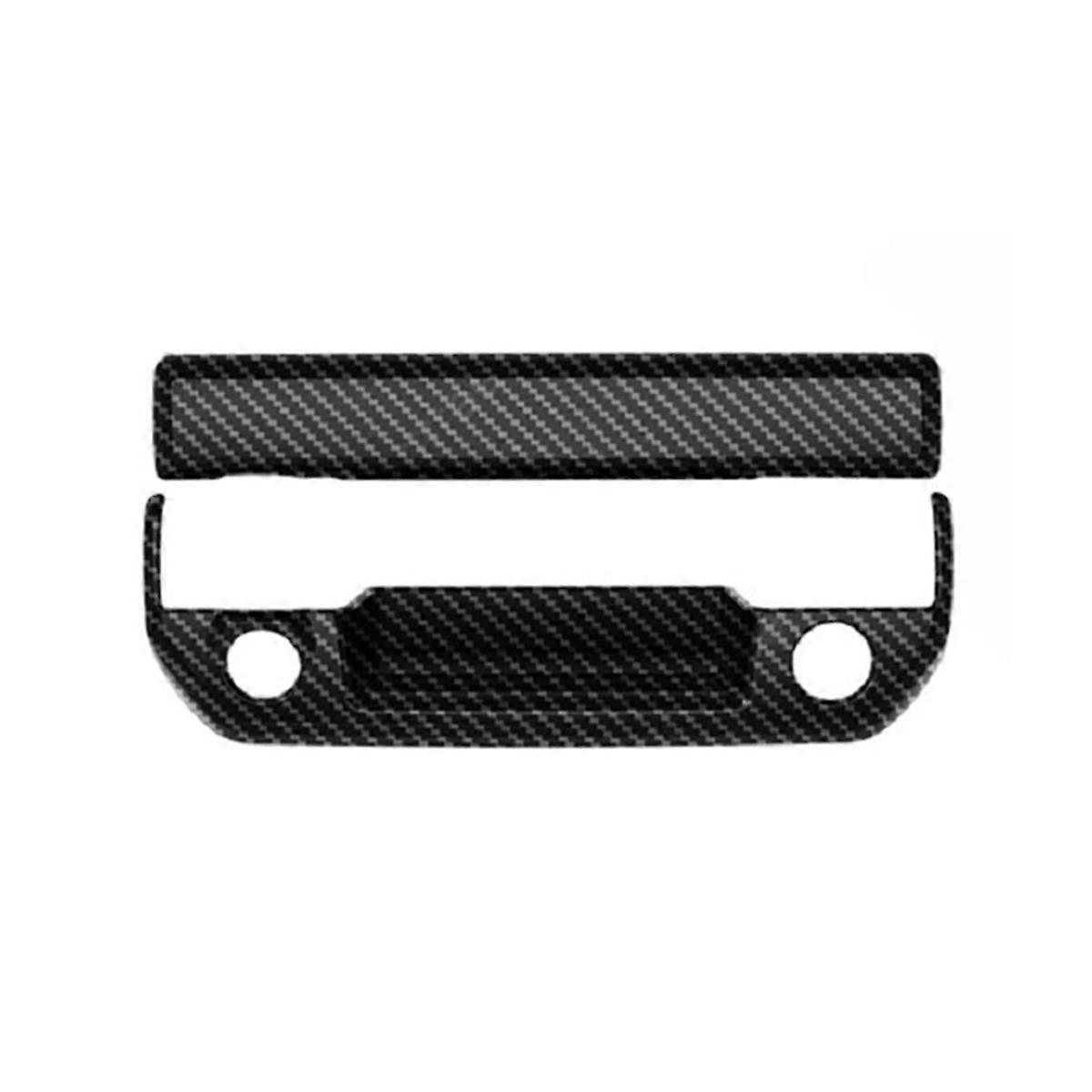 Car Handle Cover Trim for 2023 2024 Accessories Carbon Fiber Style
