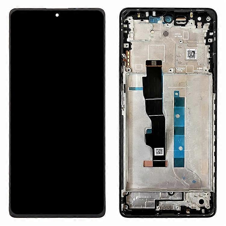 Compatible For Xiaomi Redmi Note 13 5G OEM Grade S AMOLED Screen and Digitizer Assembly + Frame Part (Without Logo)