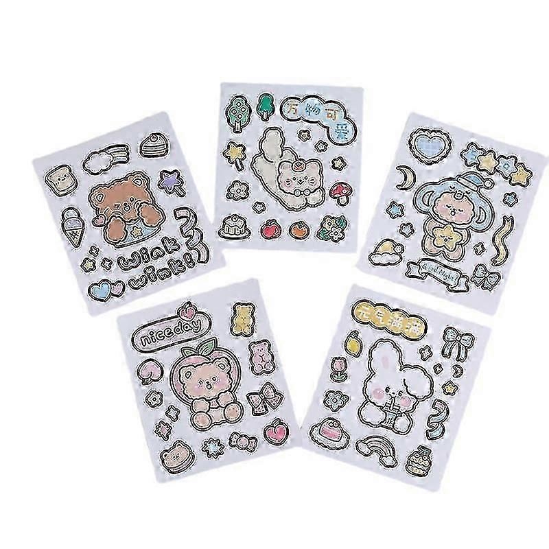 1Pcs Sticker Pack Cute Handbook Journal Cartoon Pvc Waterproof No562