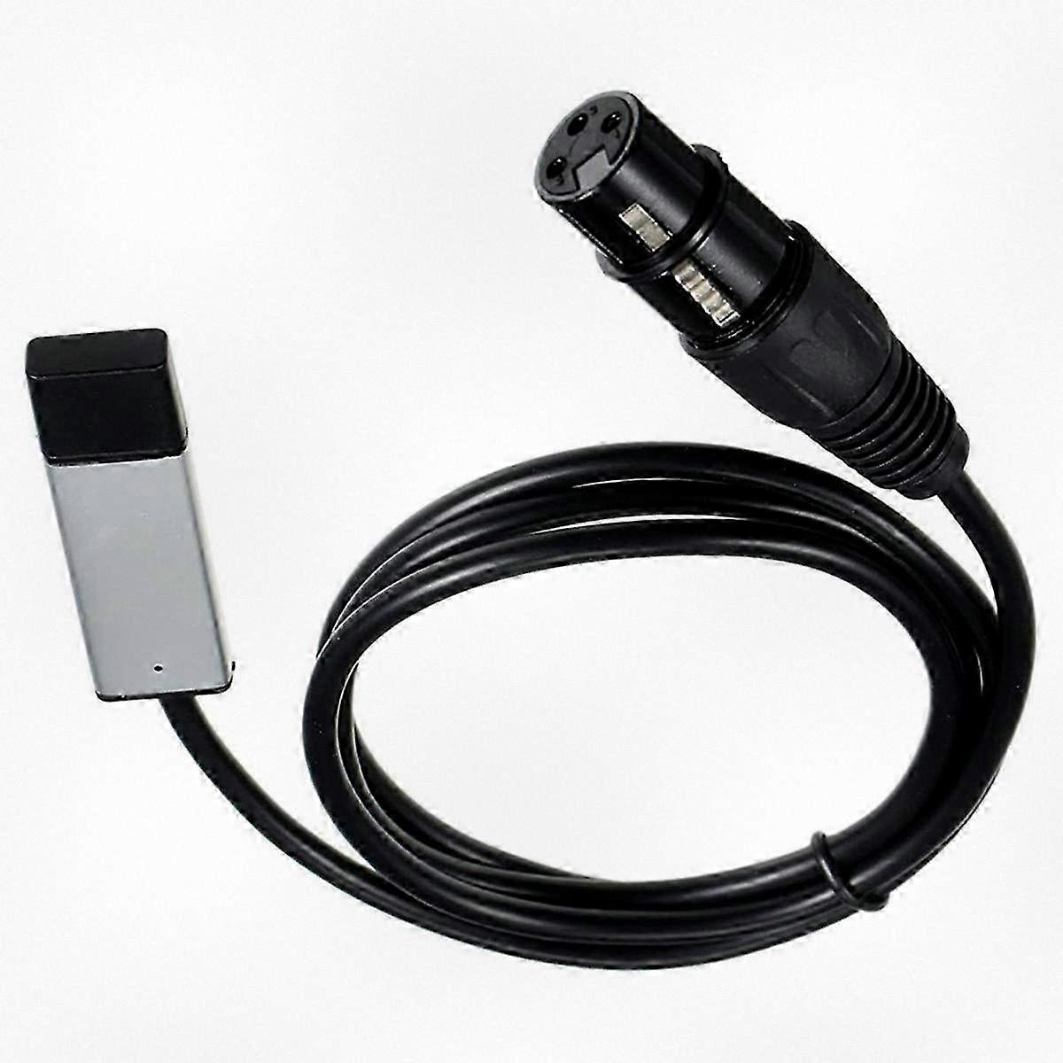 USB to DMX512 Interface Adapter Cable for Stage Lighting Controller Signal Conversion