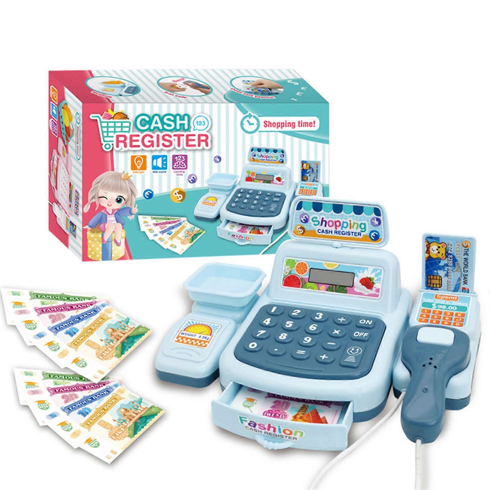 Interactive Educational Cash Register Toy for Pretend Play