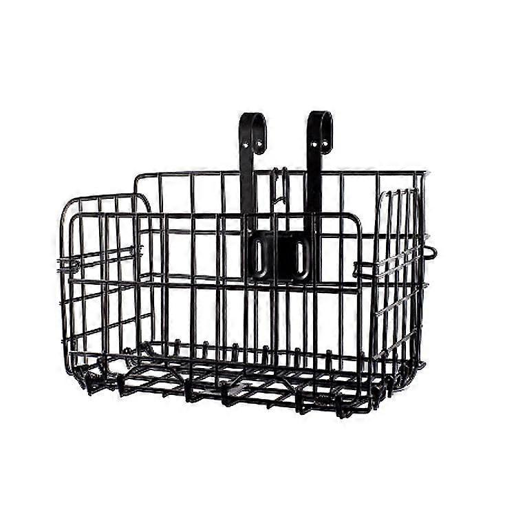 Folding Bike Basket Front And Rear Cargo Baskets, Fast Release, 66 Lbs Total, 11 Lbs Each, Fits Folding Bikes
