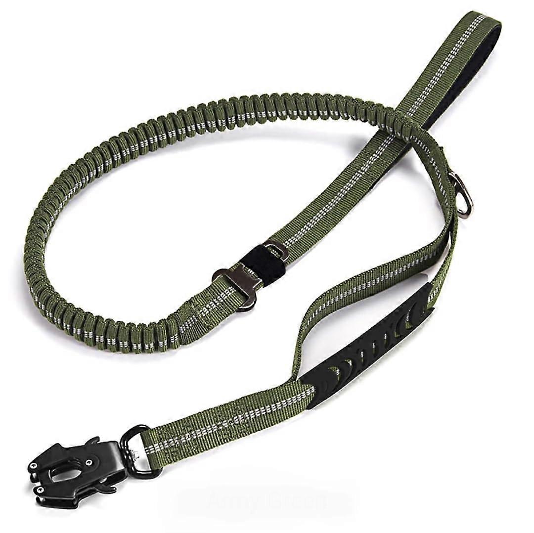 Guard Dog Tactical Leash with Frog Clip (Army Green)