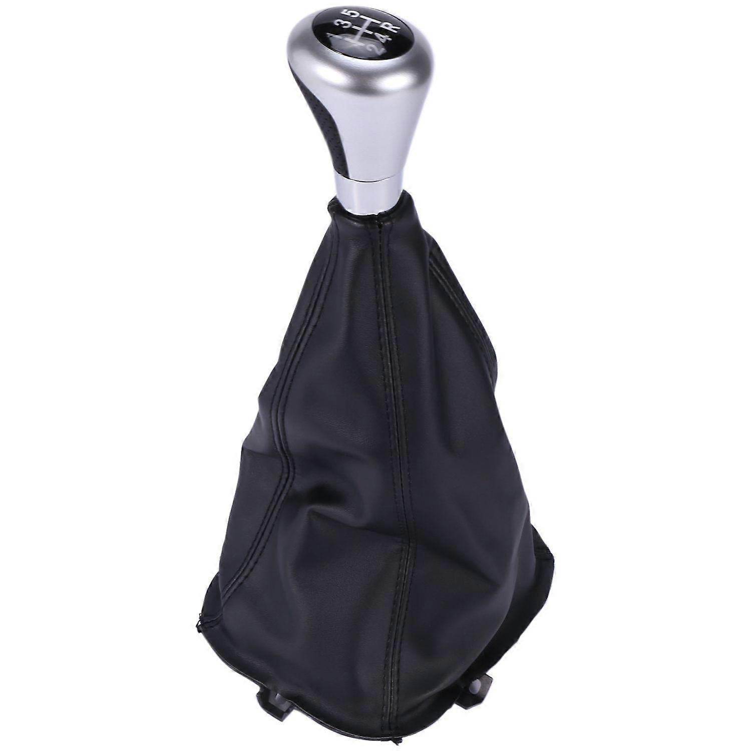 Black for Hover H5 Car Manual 5 Speed Gear Shift Knob Lever Head Gear Shift Lever Trim Dust Cover