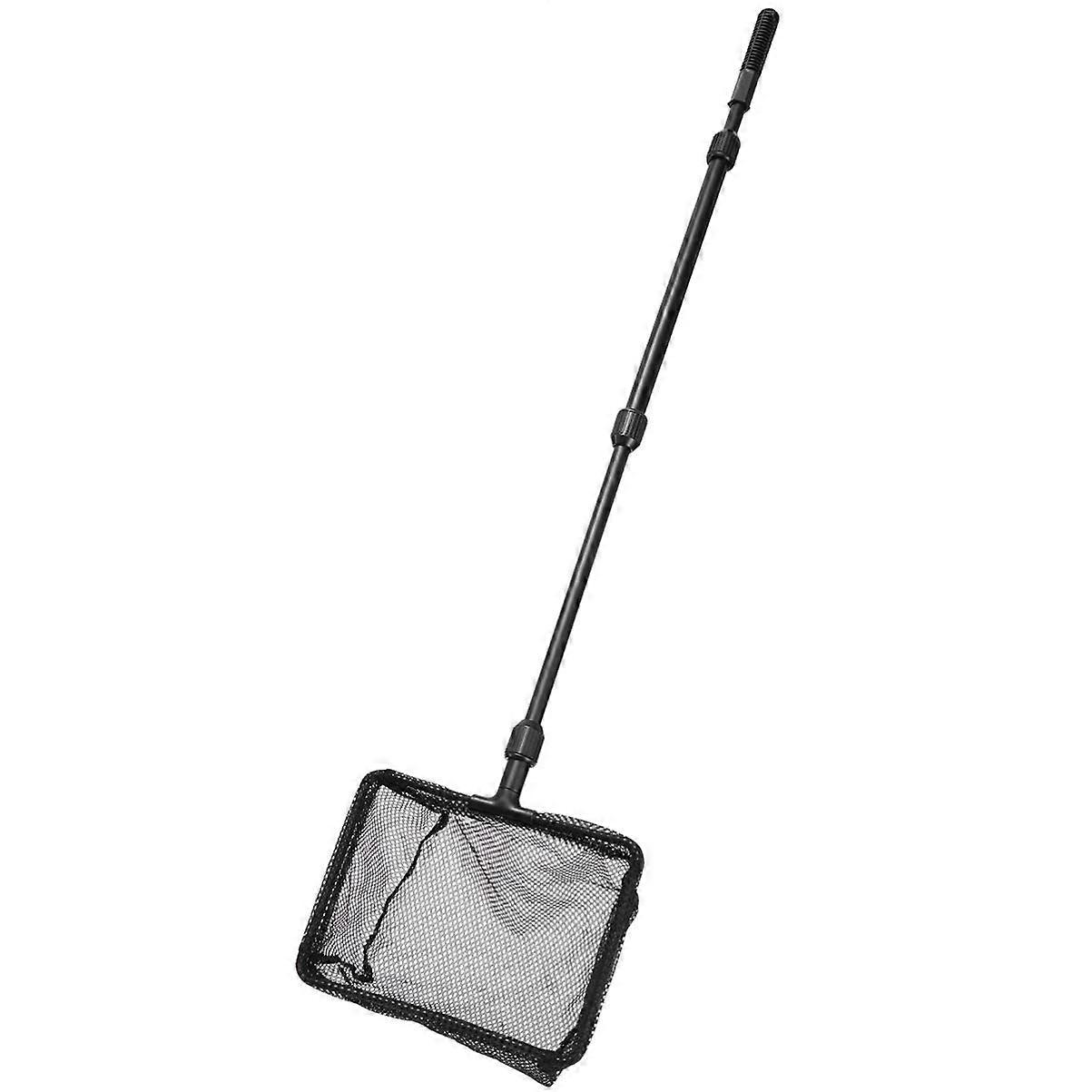 Fish Net Extendable 25.1-34.6 Inch Handle For Aquarium And Fish Tank Net Pond Pool