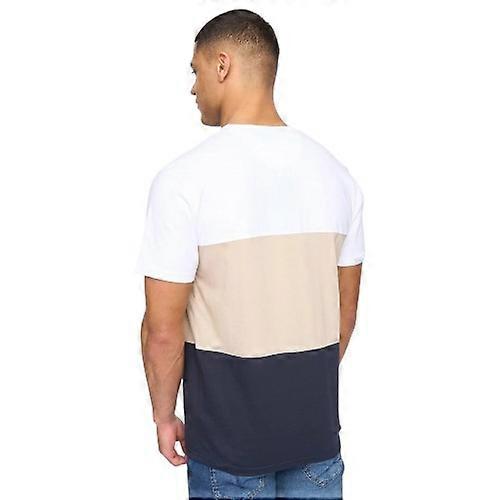 Henleys Mens Henpanel Colour Block Cotton T-Shirt