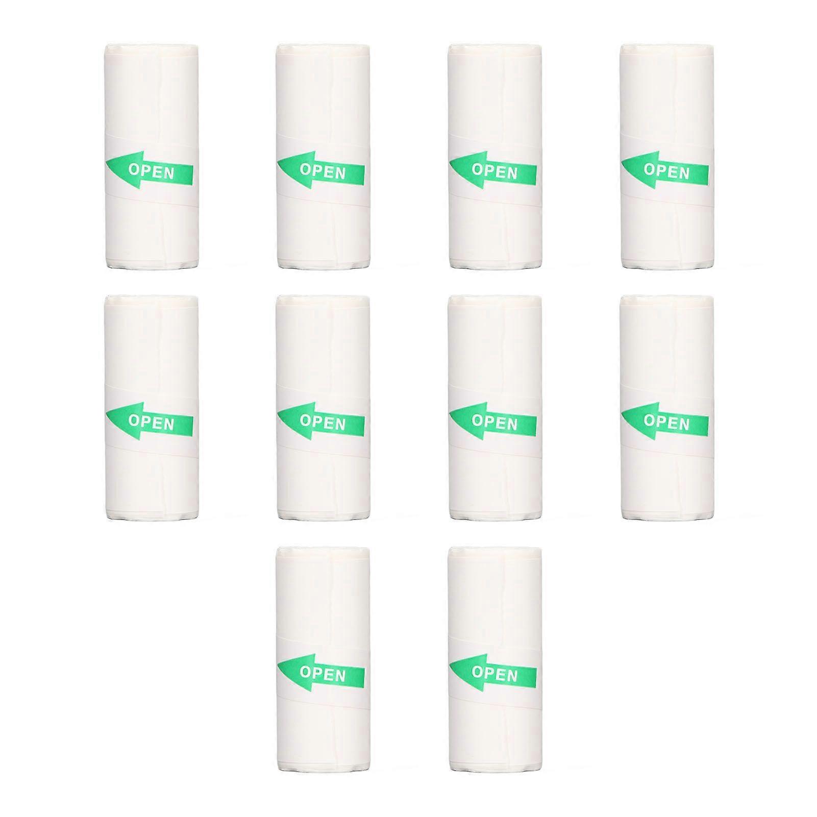 10 Roll Thermal Printer Paper Portable Thermal Self Adhesive Mini Printing Paper for Label Wrong Questions Photo 57x25mm