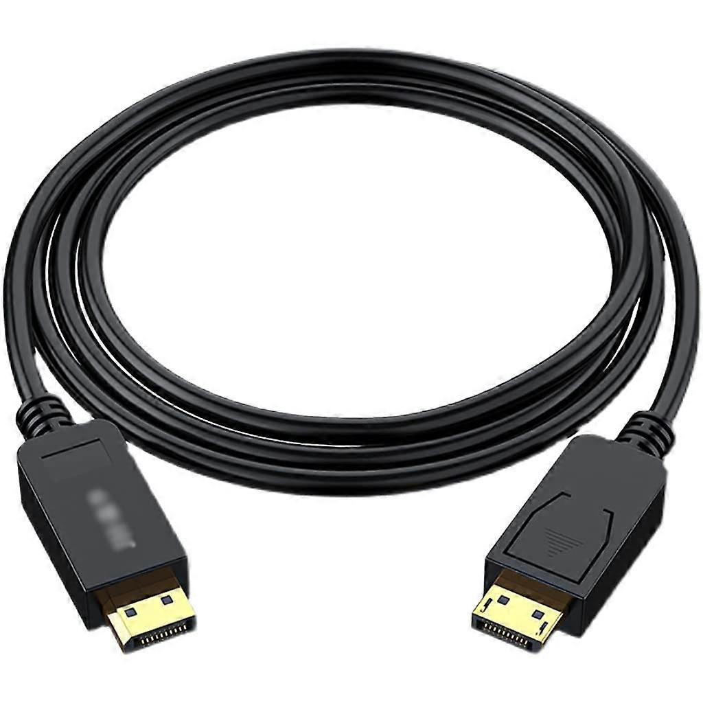 ASFD Monitor Cable DisplayPort Cable Monitor Cable Displayport 1.4 Cord for DP 1.1/1.2/1.4 Support 8K@60HZ,4K@144Hz, 2K@165Hz Cable (Length : 1m)