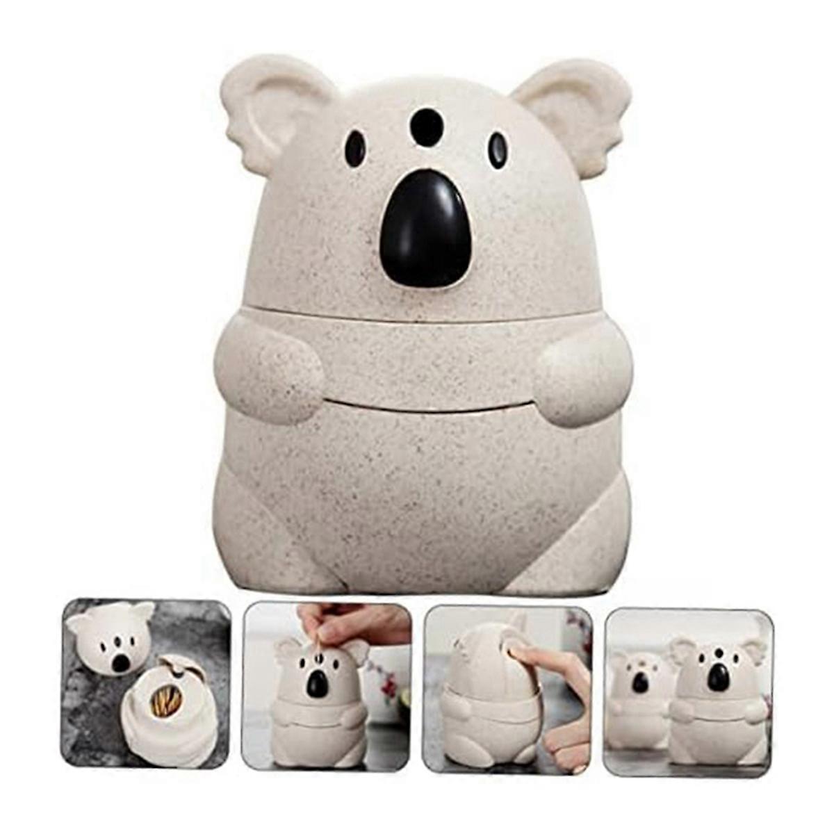 Toothpick Holder Cute Koala Toothpick Dispenser