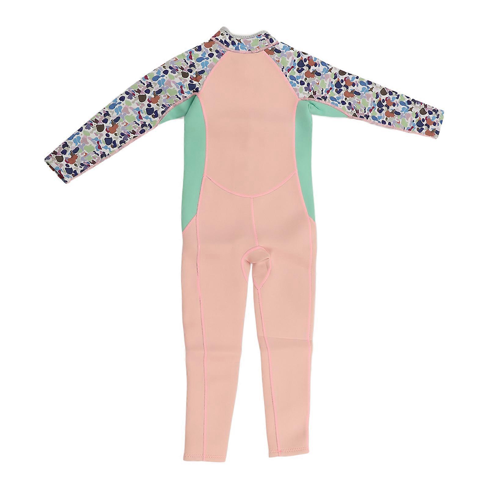 Muta per bambini 2,5 mm Neoprene Nylon Costumi da bagno per bambini con cerniera posteriore per surf nuoto immersioni