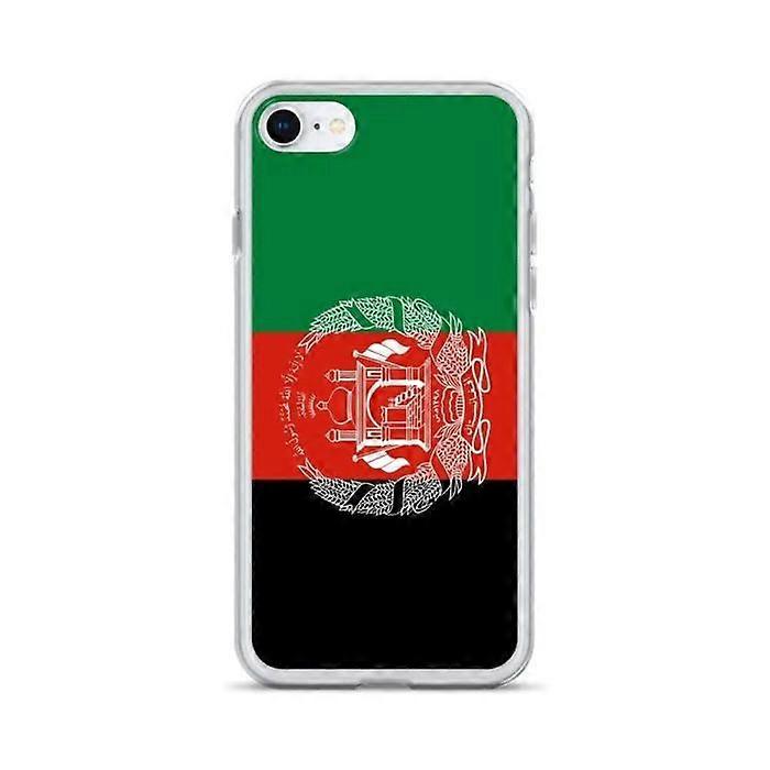 iPhone Case - Afghanistan - Flag - Flexible - Multicolored - Vertical Model