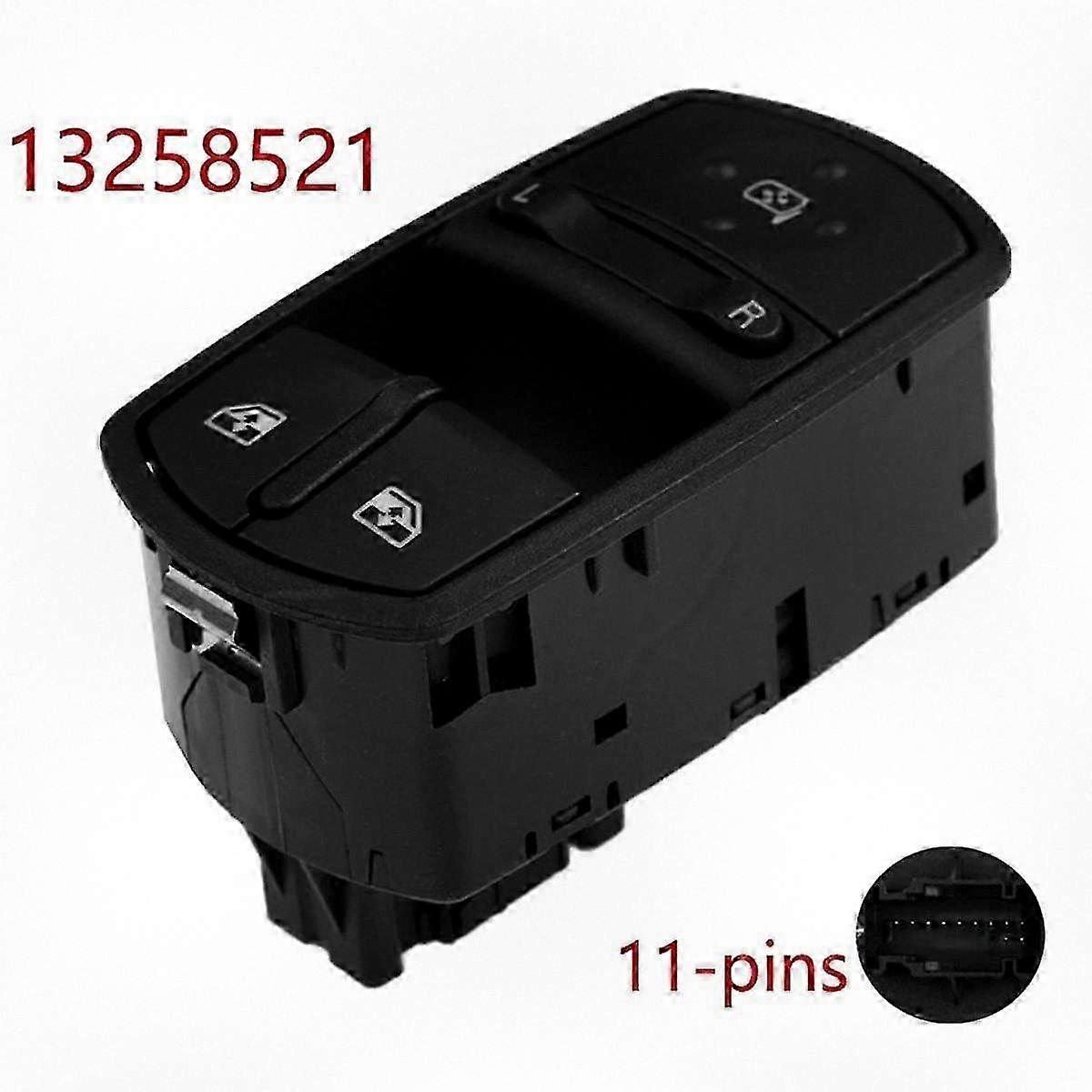 New RHD Power Window Switch Compatible with Certain Brand Models Corsa D/E 2006 - 2014 Auto Accessory 13258521