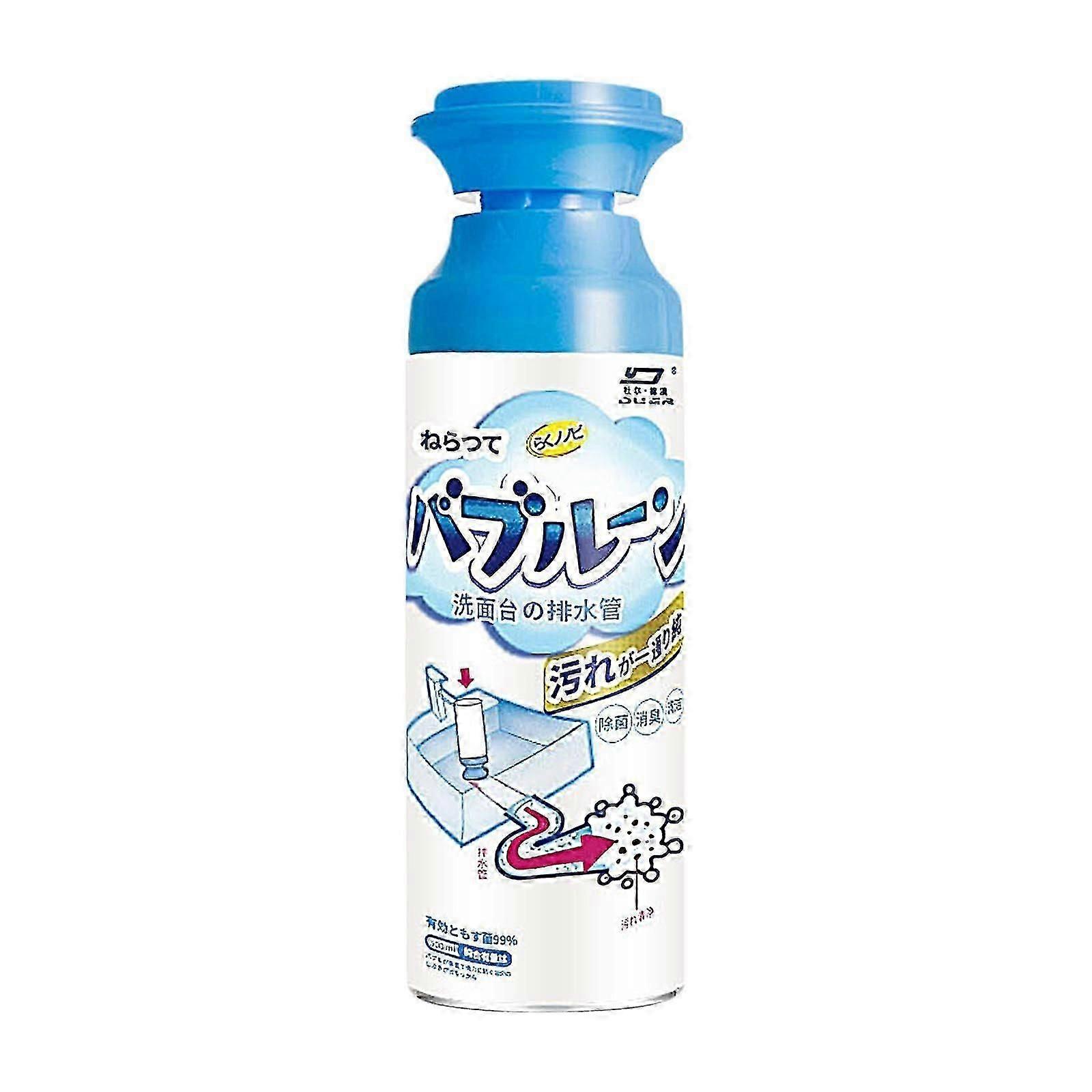 Pipe Drain Cleaner Foam 500ml για Τουαλέτες Νεροχύτες Μπανιέρες Αποσμητικό Αποσμητικό Απομάκρυνσης Τριχών