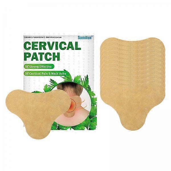 2-4pack 12 Sheets Natural Cervical Patch Relaxing Pain Plaster Sticker Self