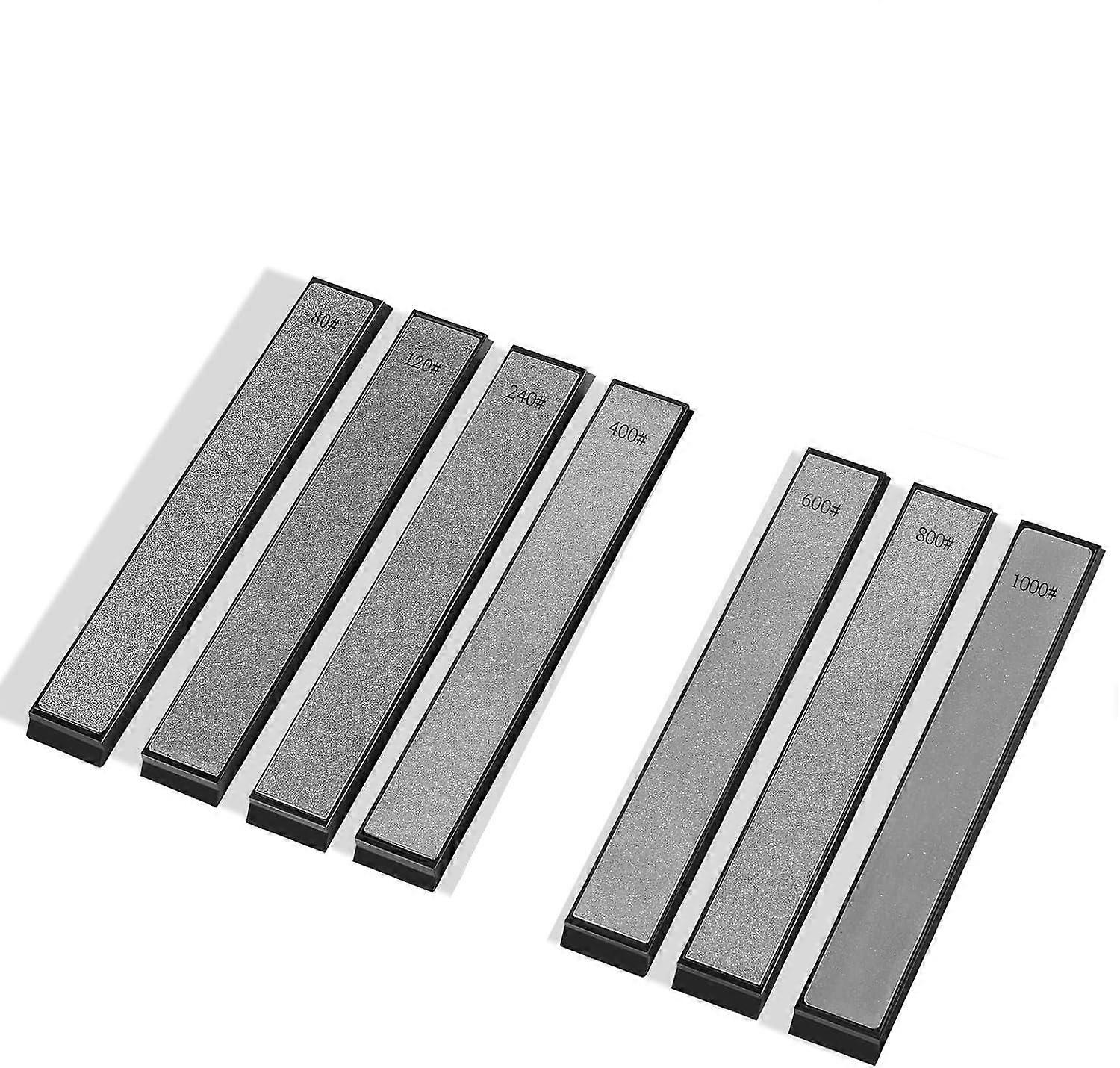 Piece Diamond Sharpening Stone Kit, Available with Knife Sharpener, Coarse/Extra Fine, Diamond Knife Sharpener