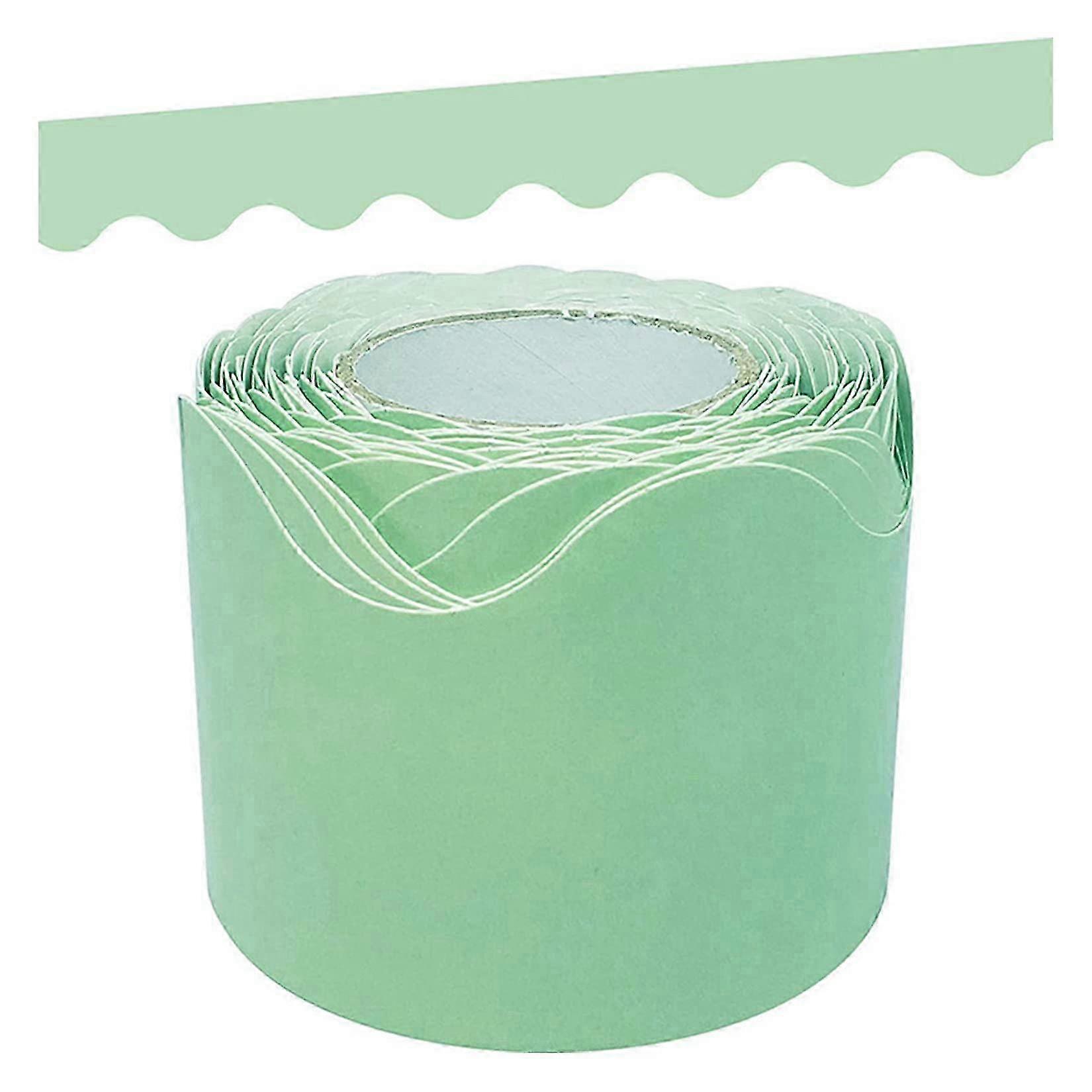 Adesivos de Borda de Quadro de Avisos de Natal, Acabamento Enrolado para Professores, 2.3x610 Polegadas