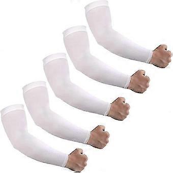 Upf50+sun Uv Protection Cooling Sleeves, 5 Pairs Compression Sleeve For Arm Tattoo Cover-XinHan hwy
