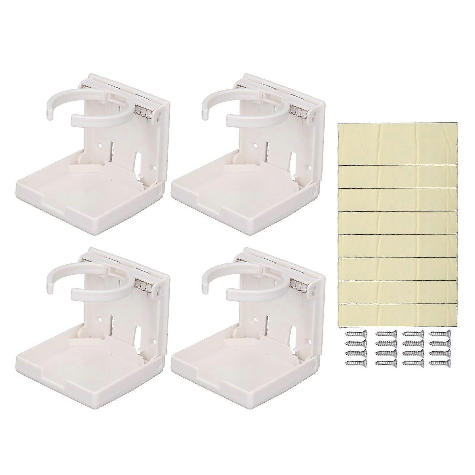 High quality  Foldable Cup Holder Adjustable Drink Holder Wall Mounted Plastic