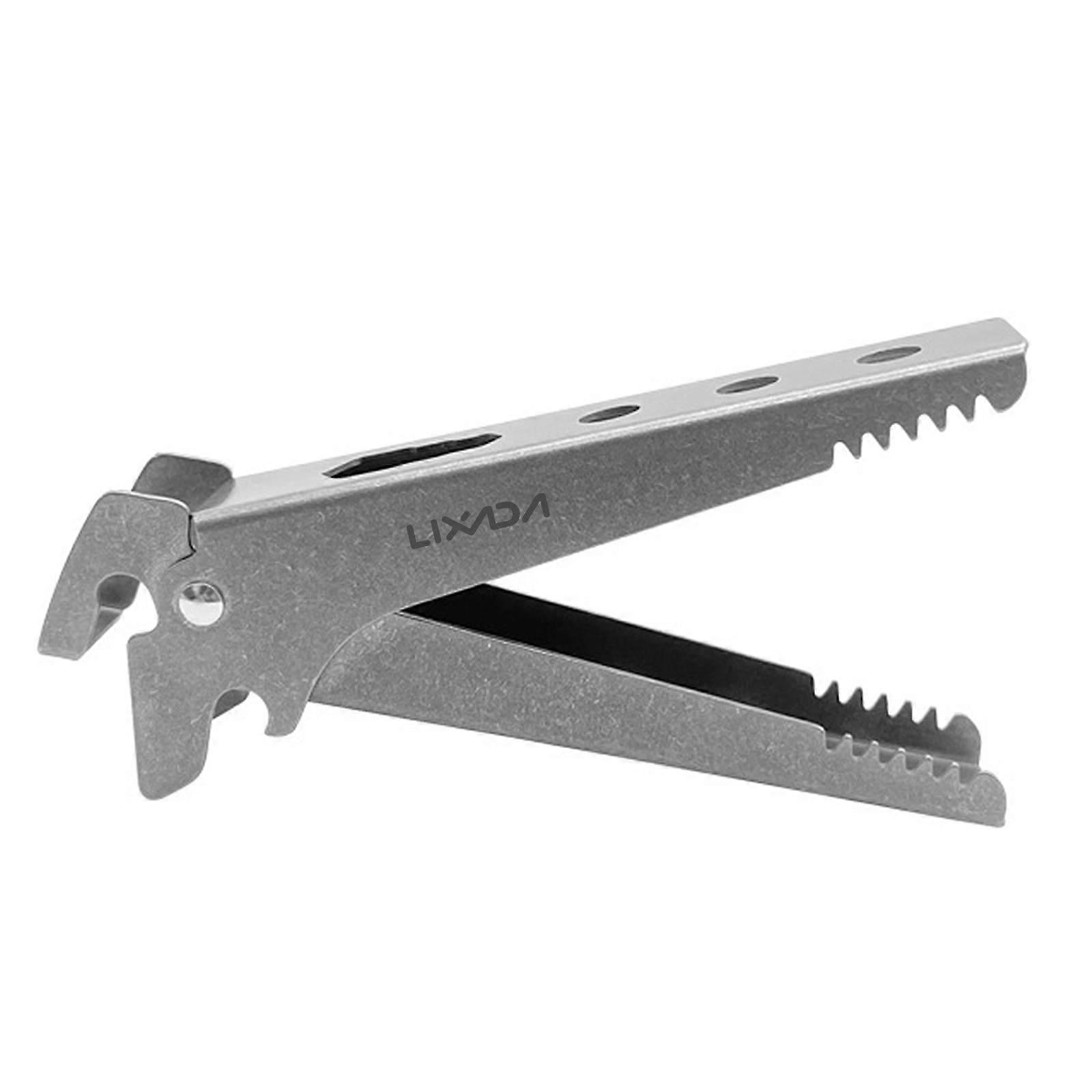 Pure Titanium Plate Gripper Pan Gripper Anti-Scalding Multi-Functional Lightweight Durable Clip for Bowls Plates of Various Shapes and Materials