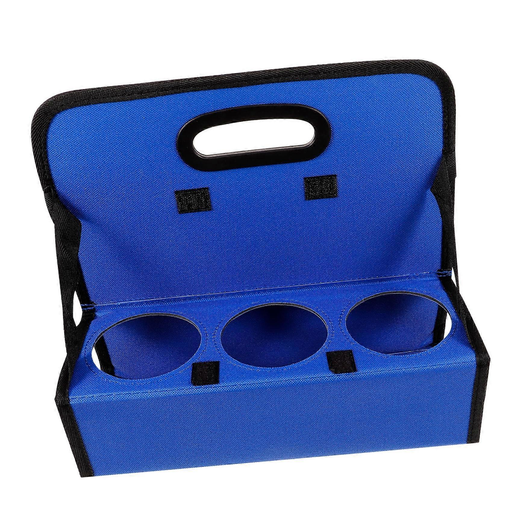 Reusable coffee carrier Foldable drink holder to go Stylish portable cup holder for hot cold drinks Safe,