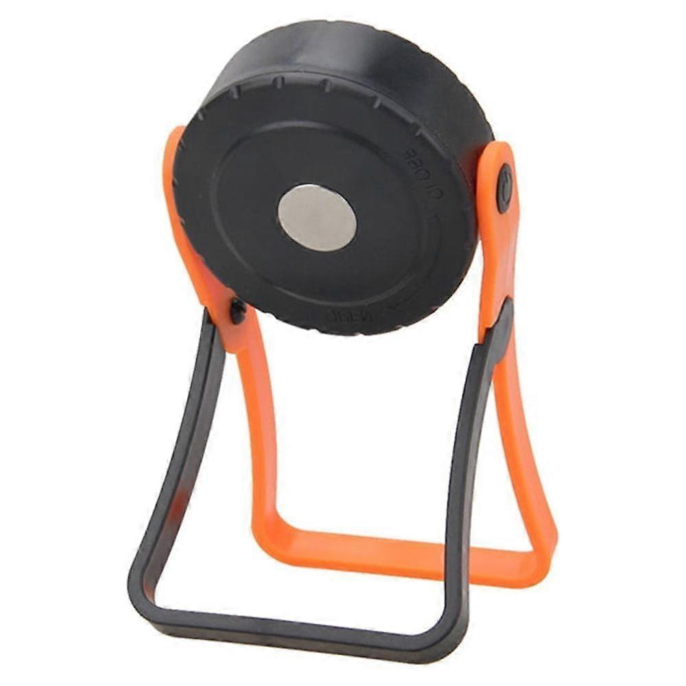 300Lm Cob LED Light Stand Work Light Flashlight Emergency Light For Work, Orange