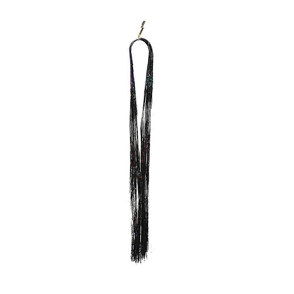 Sparkling Hair Extensions Glitter Tinsel for Parties Events Daily Use Easy Application No Hair Damage Decoration