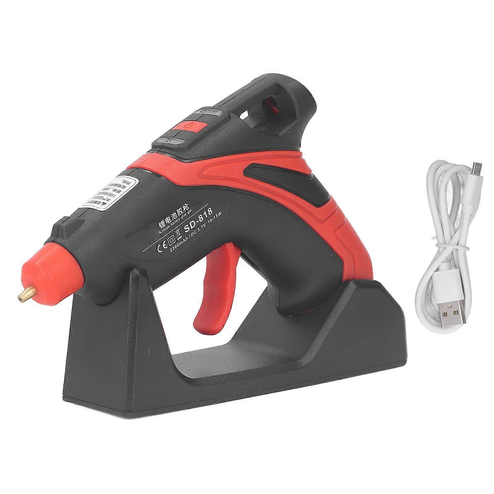 Højkvalitets SD-818 trådløs smeltelimpistol Lithium elektrisk smeltelim