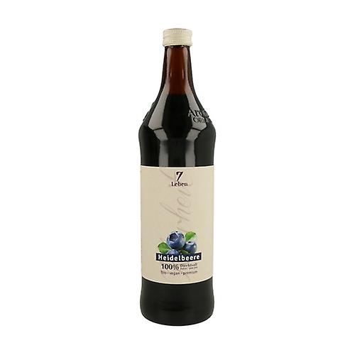 Organic Blueberry Juice 700 ml (Blueberries)