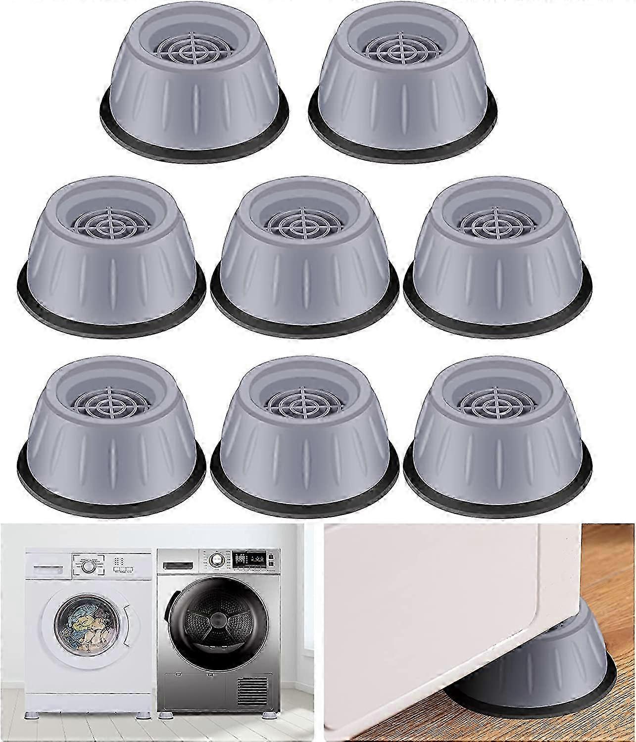 8pcs Universal Washing Machine Shock Pad, Washer Dryer Rack