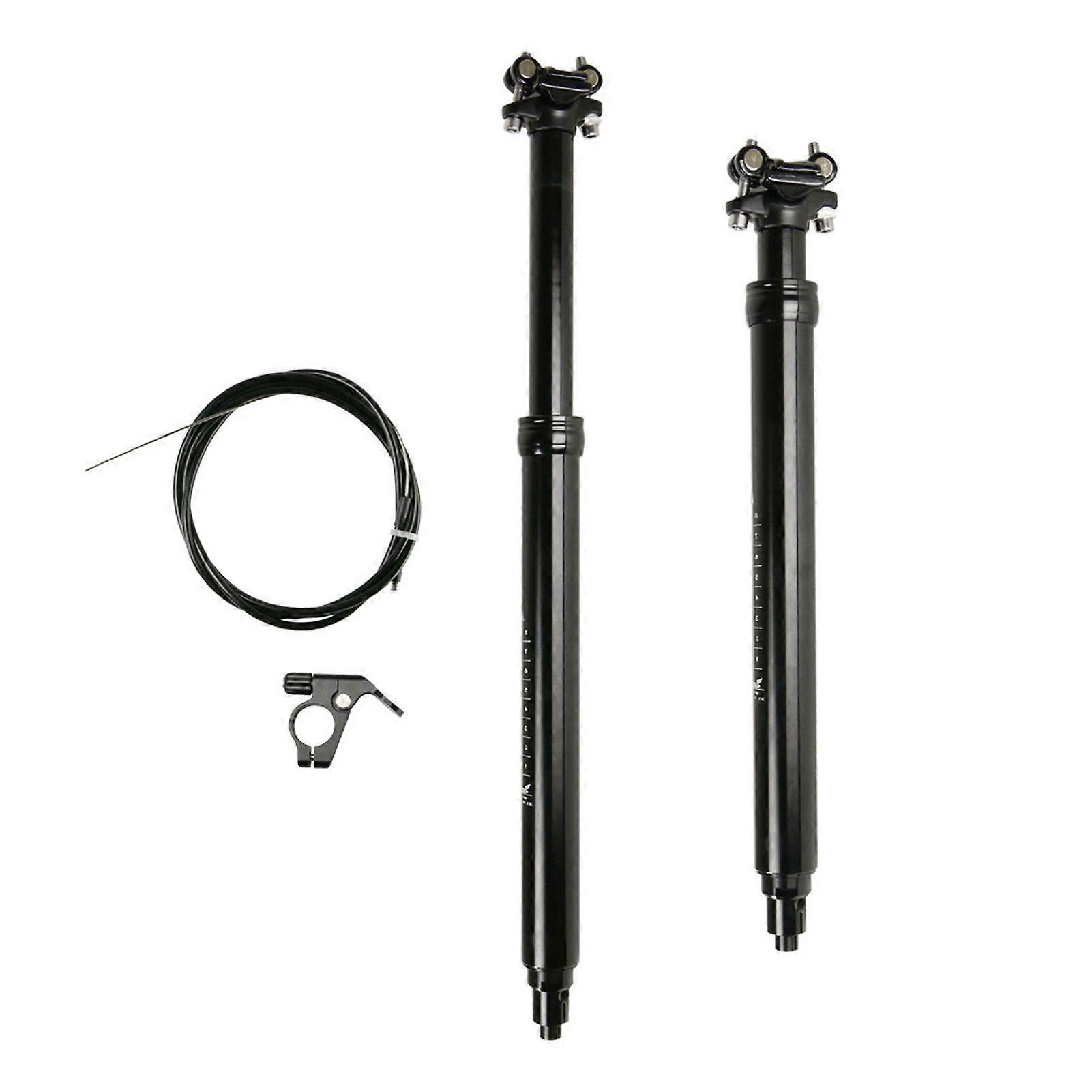 Mountain Bike Dropper Post 31.6mm υδραυλική κλειδαριά αλουμινίου 100-170mm Τηλεχειριζόμενος στύλος καθίσματος σταγονόμετρου ποδηλάτου ταξιδιού για ποδήλατο βουνού/δρόμου