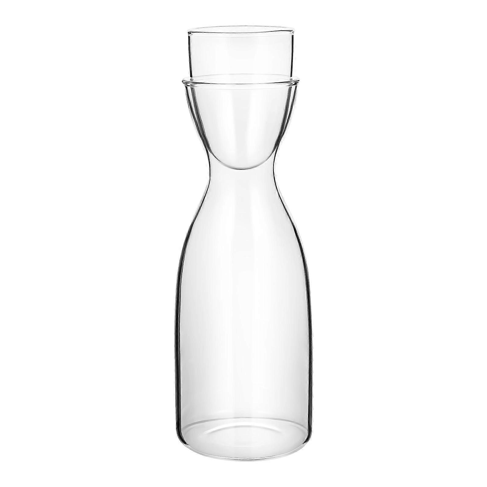 Glass Water Carafe with Lid, for Daily Use and Special Occasions
