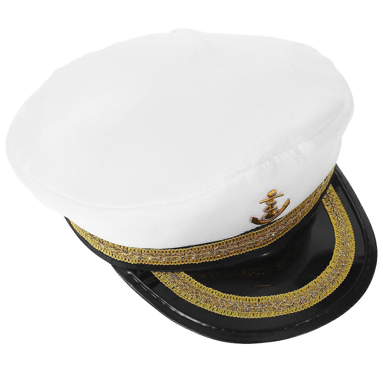 Captain Hat for Men – Durable Sailor Style for Boating, Cosplay & Costume Parties – Comfortable Fit, Stylish Design