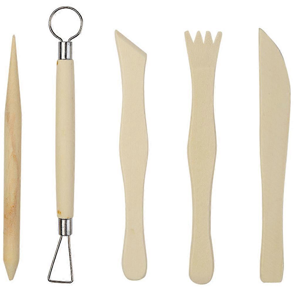 Pottery Tools Set Clay Scrap Kit Ergonomically Designed Handle For Artisans 1Set