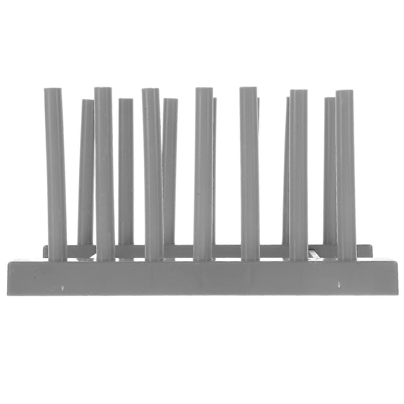 Séchoir rectangulaire pour évier de cuisine Matière plastique Conception simple Utilisateurs ménagers 1Pack