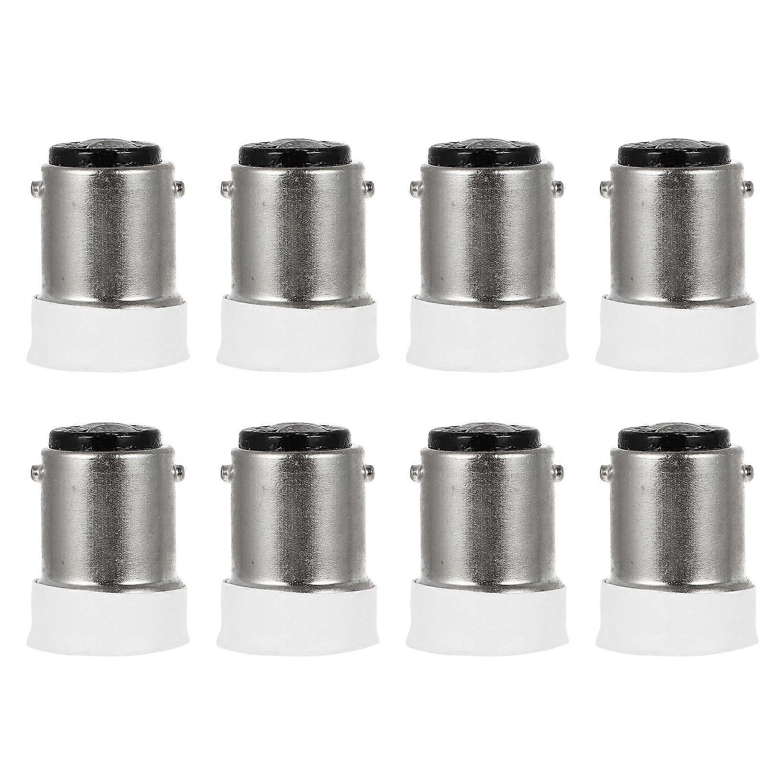 Lamp Holder Converter B15 to E14 Light Adapter Home Lighting 8Pcs