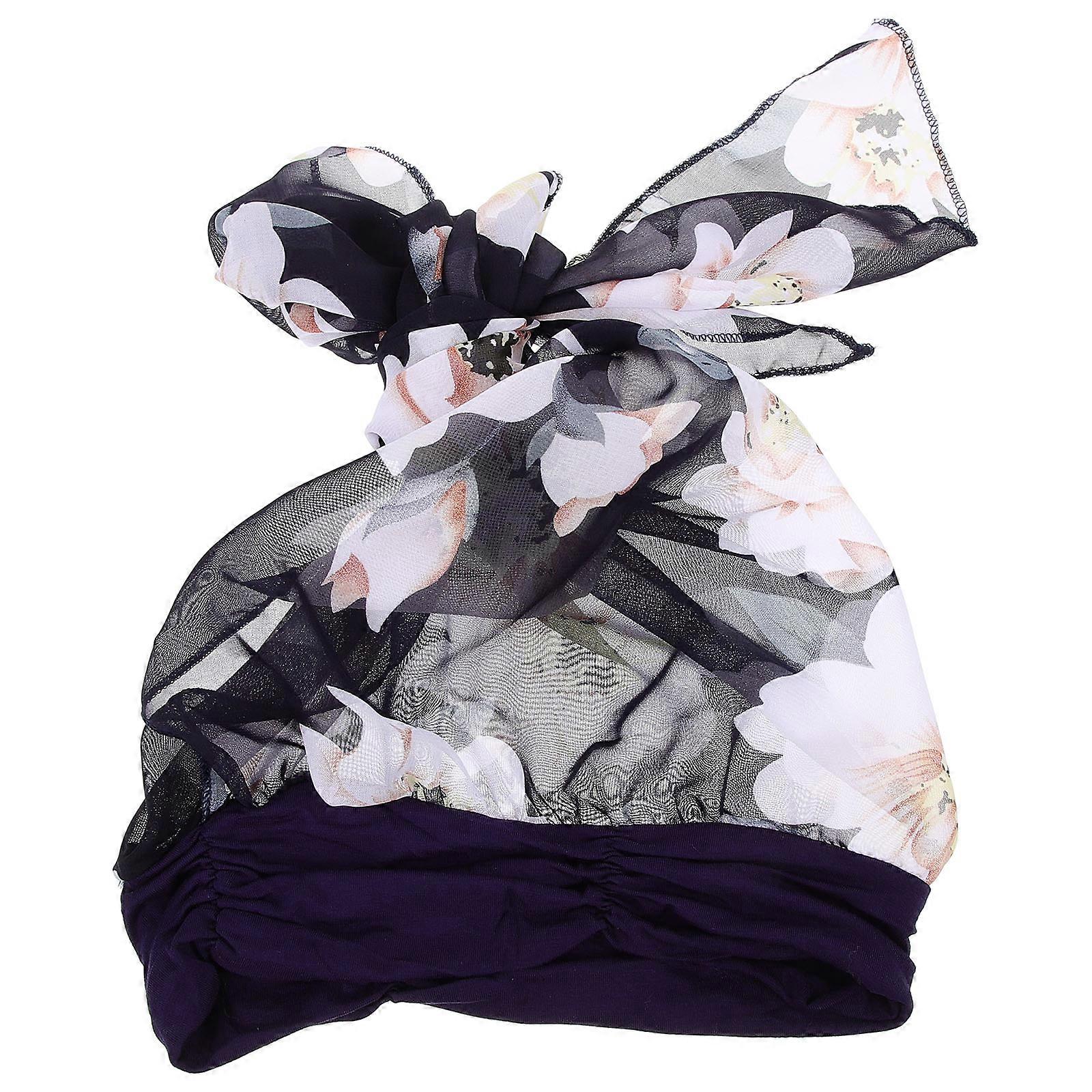 Turban Hat Wide-Brimmed Turban Hat Lightweight and Breathable for Women Spring 1Pcs