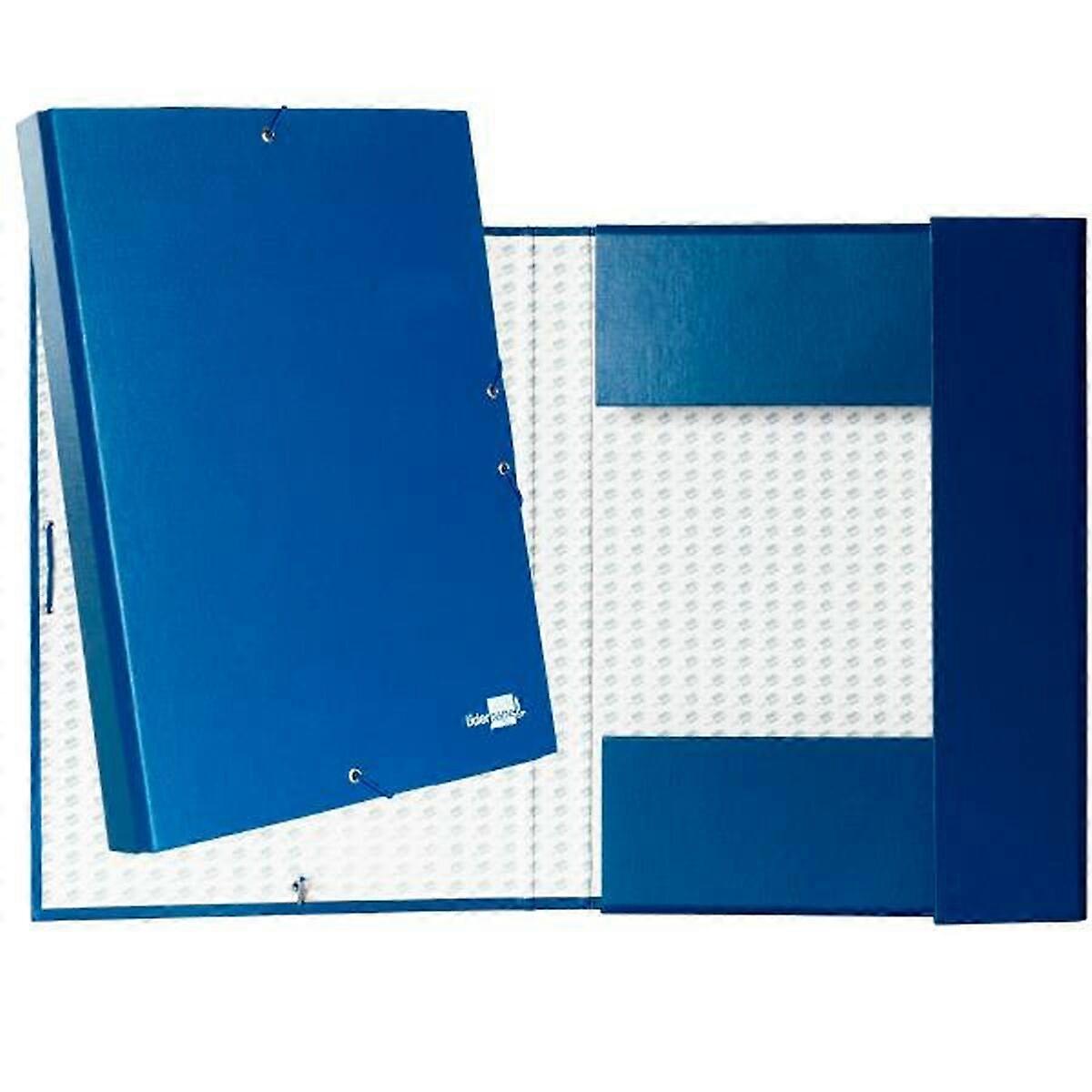 Faltblatt Liderpapel PY31 Blau