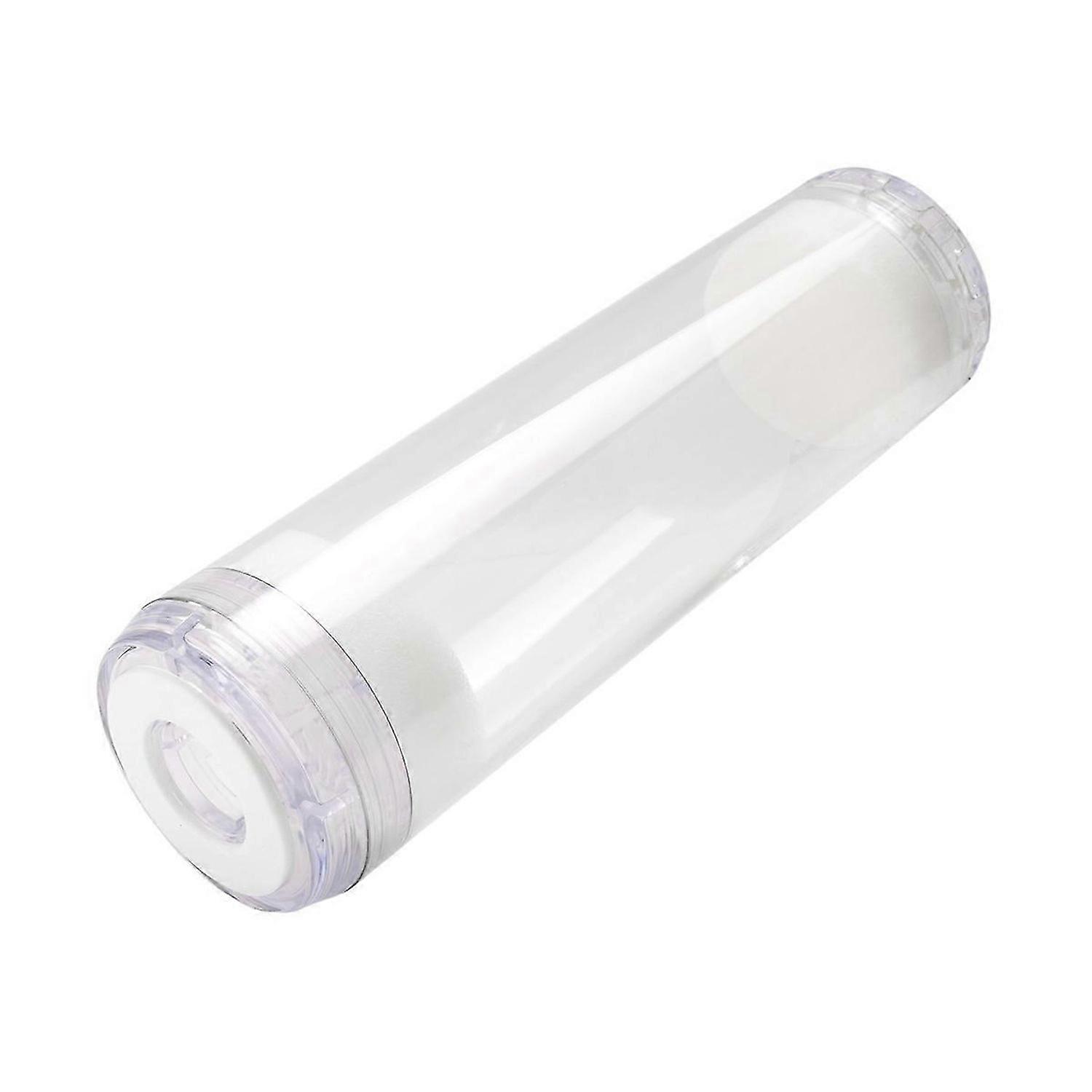 10-Inch Reusable Empty Clear Cartridge Water Filter Housing Various Media Refillable