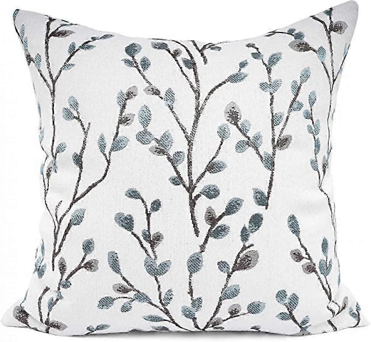 2025 Latest Model Classical Embroidery Jacquard Square Decorative Throw Pillow