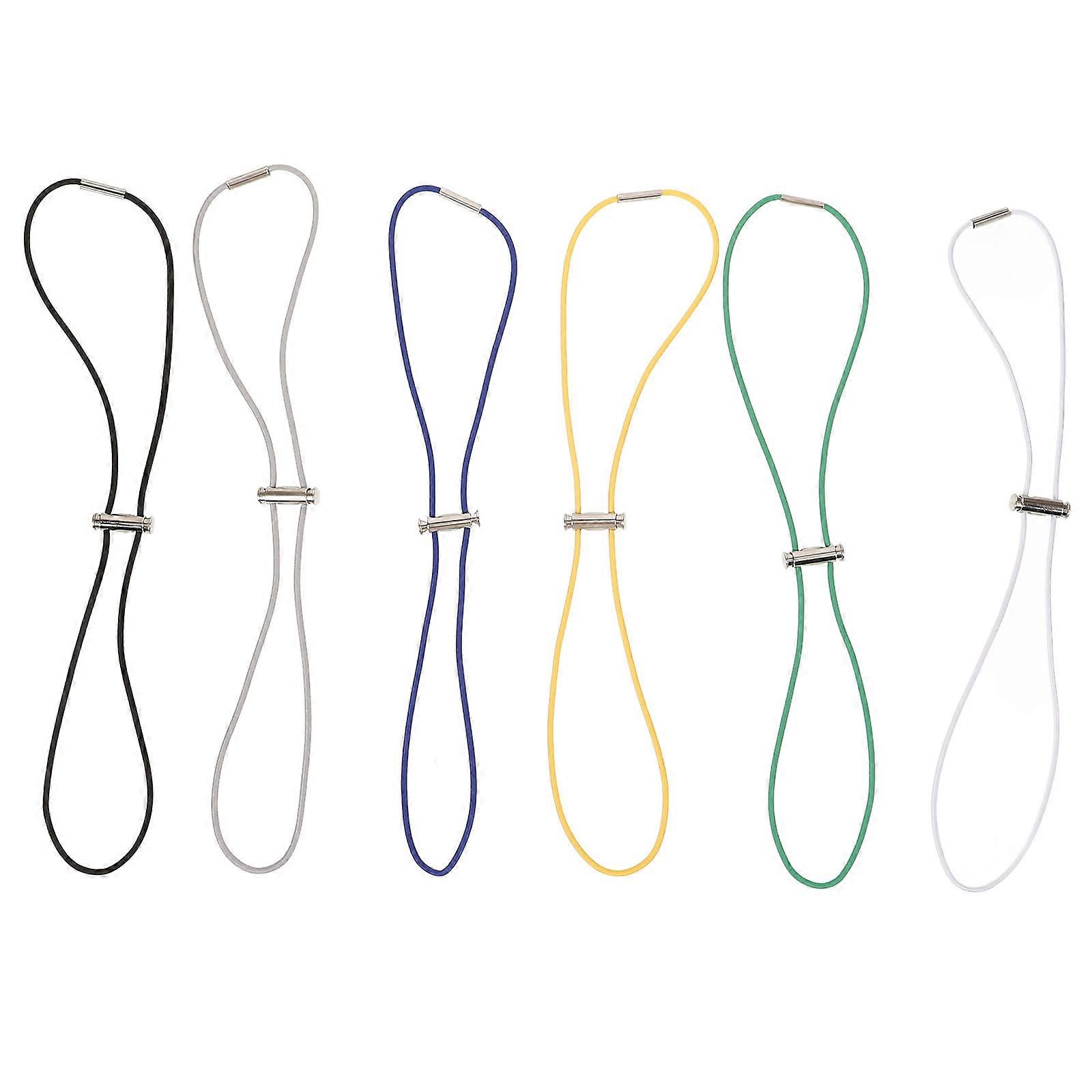 Bands For Trash Cans Trash Bag Fasteners Preventing Slipping Rubber Band 6Pcs