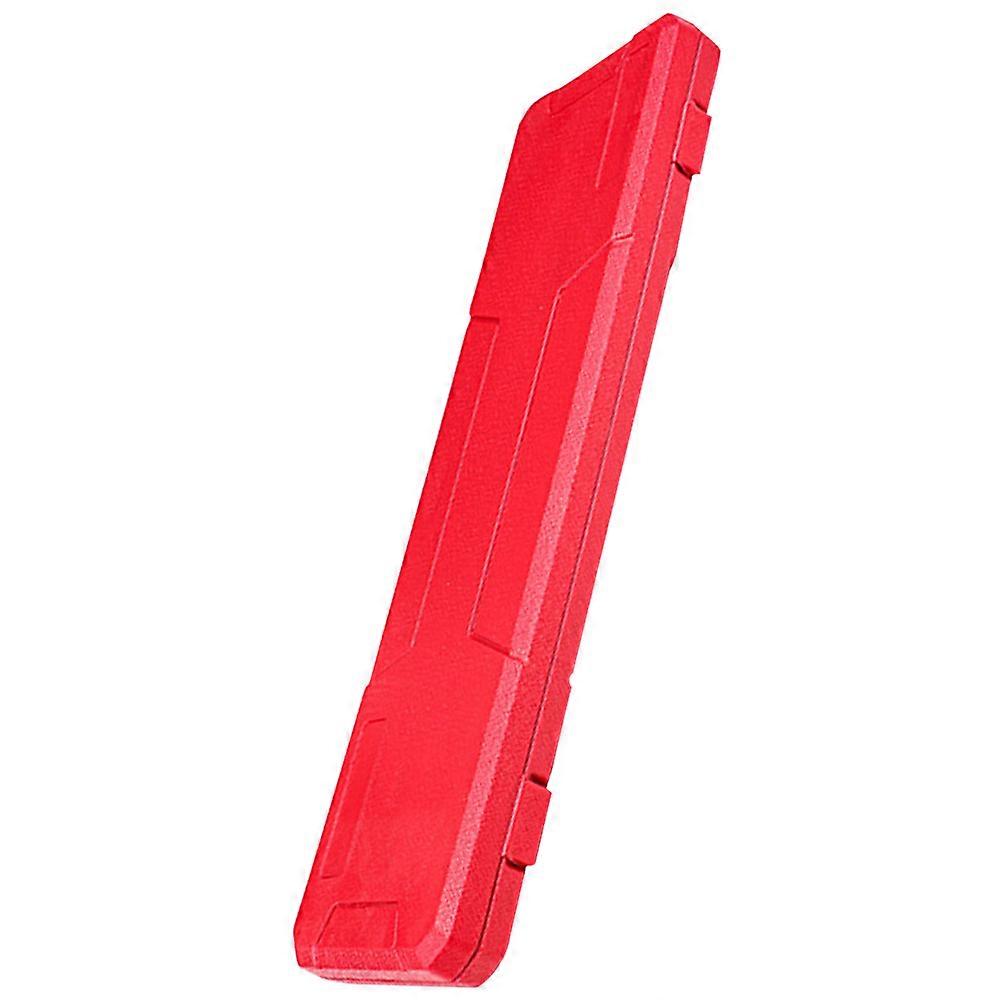 Caliper Storage Box Caliper Box Travel Workshop Use Red 26x10.5x3.2cm Carrying Case 1Pcs