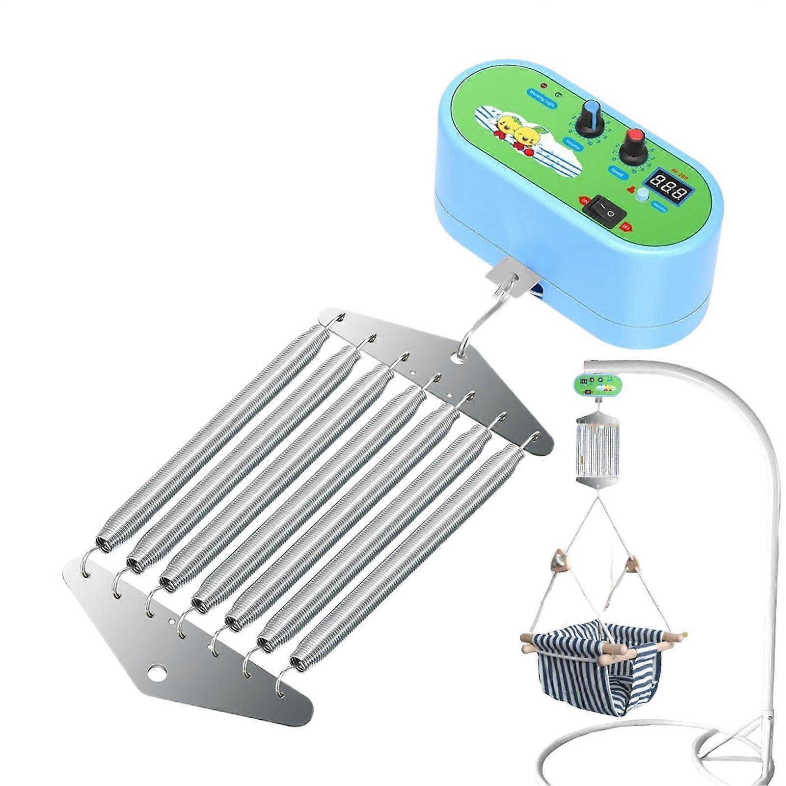 Electric Swing, Baby Bassinet, Night Sleeper Bed, Electric Swing Bed Swing with Timer for Travel, Home, Nursery Use