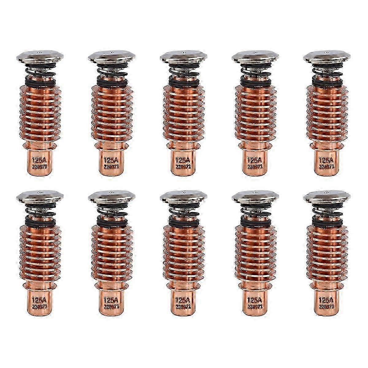 10pcs 220971 electrodes suitable for pmx 125 plasma cutting torch consumables